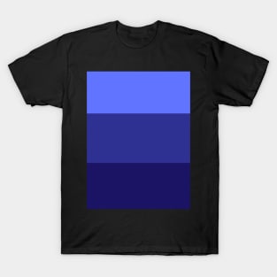 Minimal - Retro Blue T-Shirt